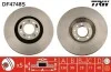 Диск тормозной PEUGEOT 407/607 "F D=330mm "04-10 TRW DF4748S (фото 1)