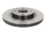 Диск тормозной (1 шт.).) NISSAN Micra/Note "F D=260mm "10>> TRW DF6430 (фото 1)