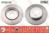 Диск тормозной BMW 5(F07,F10)/ 7(F01,F02) "R "D=345mm "08>> TRW DF6610S (фото 1)