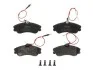 Тормозные колодки дисковые CITROEN - PEUGEOT Berlingo/Berlingo MultiSpace/Xsara/Xsara Estate/Break/3 TRW GDB1260 (фото 1)
