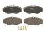 Тормозные колодки дисковые RENAULT Avantime/Espace/Grand Espace TRW GDB1466 (фото 1)