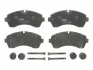 Колодки тормозные дисковые передние MB Sprinter (06-)/ VW Crafter (06-) TRW GDB1696 (фото 1)