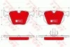 Тормозные колодки, дисковые TRW GDB1730DTE (фото 1)