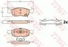 Тормозные колодки дисковые OPEL Corsa E "F "14>> TRW GDB2099 (фото 1)