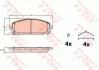 Тормозные колодки дисковые JEEP Cherokee "F "13>> TRW GDB2142 (фото 1)