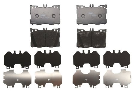 Комплект тормозных колодок из 4 шт. дисков TRW GDB2150