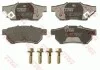Комплект тормозных колодок из 4 шт. дисков TRW GDB3174 (фото 3)