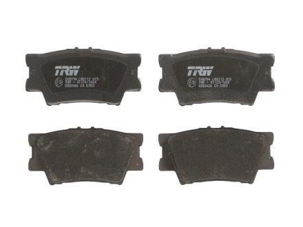 Комплект гальмівних колодок, дискове гальмо TRW GDB3426