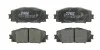 Тормозные колодки дисковые TOYOTA Yaris "F "06>> TRW GDB3459 (фото 1)