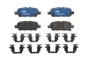 Тормозные колодки дисковые NISSAN Leaf (ZE0) Electric "R "10>> TRW GDB3508BTE (фото 1)