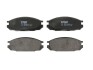 Тормозные колодки дисковые NISSAN Patrol GR TRW GDB745 (фото 1)