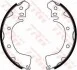 Тормозные колодки барабанные MITSUBISHI Colt/Cordia/Galant/Lancer/Lancer Estate/Wagon/Space Wagon/Tr TRW GS8221 (фото 1)