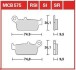 Комплект гальмівних колодок TRW MCB575 (фото 1)