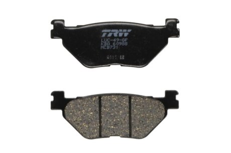 Гальмівна колодка (диск) TRW MCB731