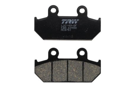 Комплект гальмівних колодок TRW MCB751