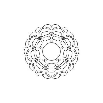 Гальмівний диск TRW MSW255RAC