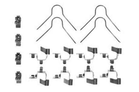 Монтажний комплект гальмівних колодок TRW PFK291