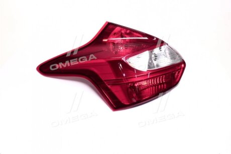 Фонарь задний левый Ford Focus III HB (11-14) EUR (11-B848-A1-2B) TYC 11B848A12B