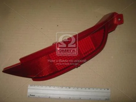 Катафот бампера заднего правый Ford Focus C-Max (11-), Fiesta (08-) TYC 19A955002B