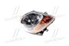 Фара права Renault Kangoo, Nissan Kubistar (03-) H4 хром/жовт. (20-A361-A5-2B) TYC 20A361A52B (фото 1)