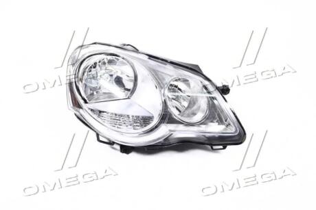 Фара правая VW Polo (05-) с корректором TYC 20A729052B