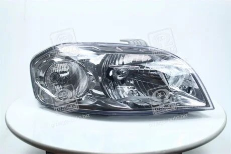Фара права з моторчиком Chevrolet Aveo T250 (06-) седан (20-B081-A5-2B) TYC 20B081A52B