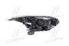 Фара левая с моторчиком Ford Focus II (11-14) H1/H7 черная TYC 20C570A52B (фото 3)