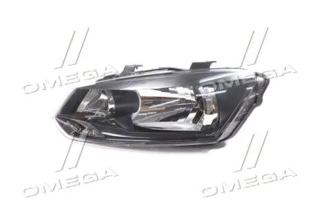 Фара левая VW Polo (14-) с корректором (H4) TYC 20E750052B