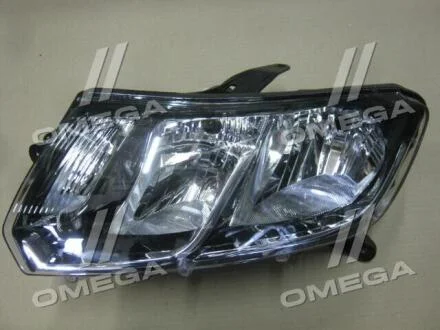 Фара левая Renault Logan II, Sandero (13-) две лампы TYC 20E820052B