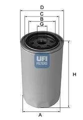 Масляный фильтр UFI 23.244.00
