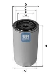 Масляный фильтр UFI 23.469.00