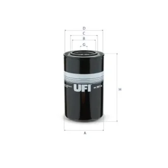 Фільтр паливний UFI 2425700