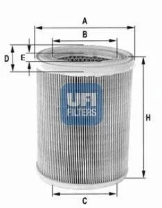 Фильтр воздушный UFI 27.606.00