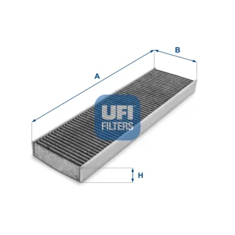 Фільтр салону вугільний UFI 54.175.00