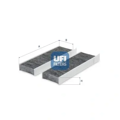Фільтр салону вугільний UFI 54.469.00 (фото 1)