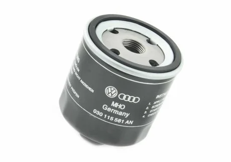 Фільтр масляний VW Golf 1.4 (09-13), Polo (05-14)/Skoda Fabia (00-15), Octavia (01-13)  VAG 030115561AN