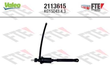 Главный цилиндр сцепления NISSAN/OPEL/RENAULT Valeo 2113615