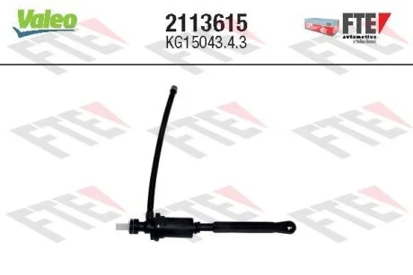 Главный цилиндр сцепления NISSAN/OPEL/RENAULT Valeo 2113615