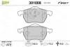 Тормозные колодки дисковые FORD/SEAT/VW Galaxy/Alhambra/Sharan "1,8-2,8 "F "95-10 Valeo 301008 (фото 1)