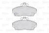 Тормозные колодки дисковые HONDA/ROVER Civic/Concerto/25/45/200/400/800/Streetwise "1,1-2,7 "F "88-05 Valeo 301022 (фото 2)