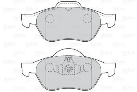 Тормозные колодки дисковые VAG/RENAULT A1/A3/Megane/Scenic/Fabia/Octavia/Bora/Golf "1,0-2,0 "F "96>> Valeo 301026