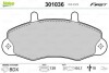 Тормозные колодки дисковые FORD Transit "2,0-2,5 "F "91-00 Valeo 301036 (фото 1)