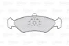 Тормозные колодки дисковые FORD/MAZDA Fiesta/Escort/121 "1,0-1,8 "F "89-08 Valeo 301043 (фото 2)