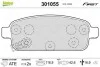 Тормозные колодки дисковые CHEVROLET/OPEL Cruze/Orlando/Volt/Ampera/AstraJ/Zafira "1,3-2,0 "R "09>> Valeo 301055 (фото 1)