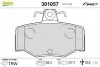 Тормозные колодки дисковые NISSAN Almera(N16,V10)/Primera(P10,P11) 1,5-2,2 "R "90-06 Valeo 301057 (фото 1)