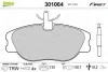 Тормозные колодки дисковые CITROEN/FIAT/LANCIA/PEUGEOT Jumpy/Scudo/806/Expert "1,6-2,1 "F "94-06 Valeo 301064 (фото 1)