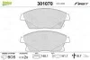 Тормозные колодки дисковые CHEVROLET/OPEL Cruze/Orlando/Volt/Ampera/AstraJ/Zafira "1,3-2,0 "F "09>> Valeo 301070 (фото 1)
