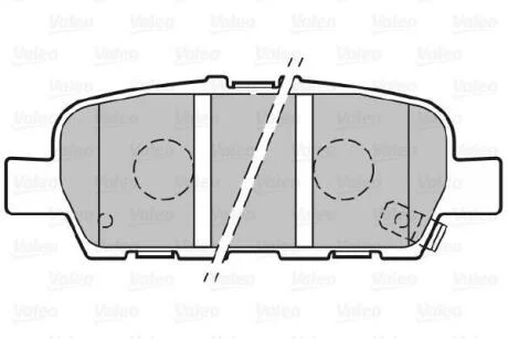 Гальмівні колодки First INFINITI/NISSAN/RENAULT G/Juke/Koleos "R "05>> Valeo ="301148"