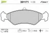 Тормозные колодки дисковые FORD Fiesta "1,0-1,8 "F "89-08 Valeo 301171 (фото 1)
