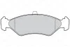 Тормозные колодки дисковые FORD Fiesta "1,0-1,8 "F "89-08 Valeo 301171 (фото 2)